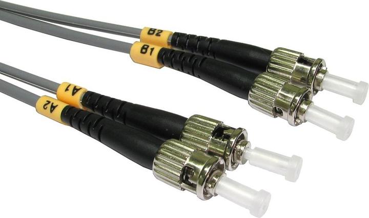 Image du produit Cables Direct CDL 3m Câble optique OM1 ST - ST (3 m)