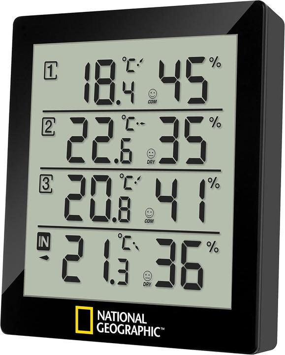 Actual product image National Geographic Thermo-hygrometer