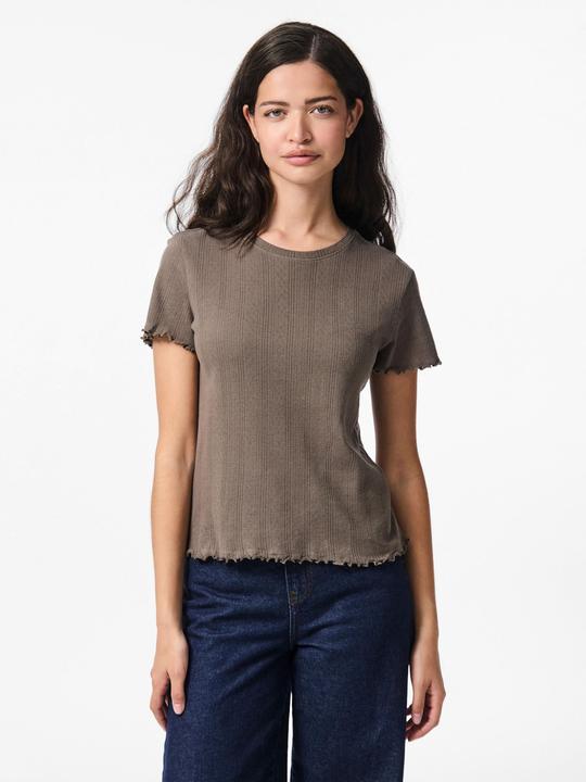 Produktbild Pieces Pcmarie Ss O-Neck Poin Top Jrs Noos Bc (M)