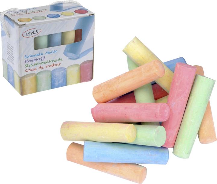 Produktbild Natura Punto Strassenmalkreide (Mehrfarbig, 15 x)