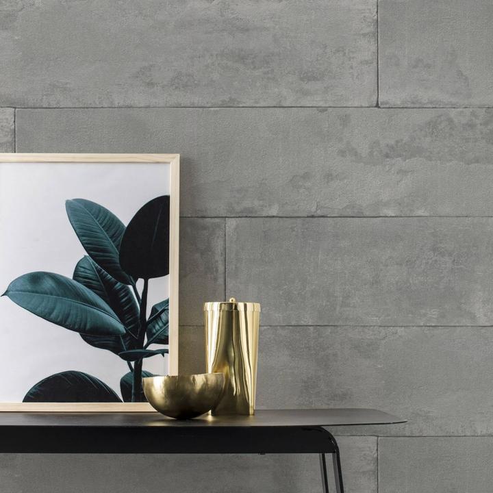 Produktbild Rasch Brick Lane, dunkelgrau (53 x 1005 cm)