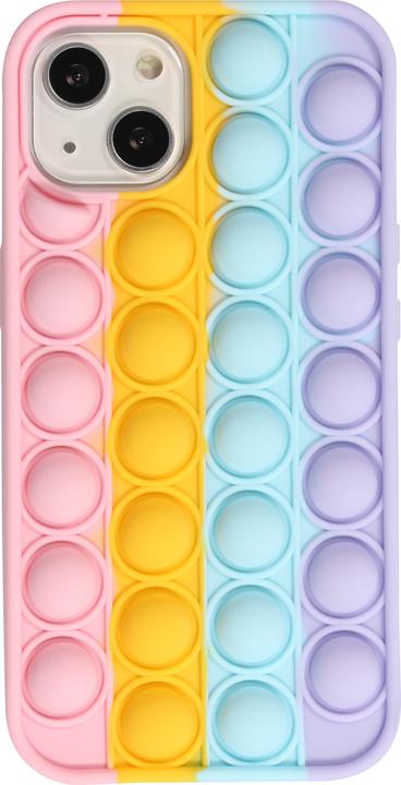Immagine prodotto PhoneLook Manica in silicone bolle antistress arcobaleno (Apple iPhone 13)