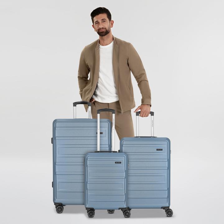 Image du produit Worldpack New York 2.0 Ensemble de valises à 4 roulettes 3 pièces (197 l, XL (à partir de 115l))