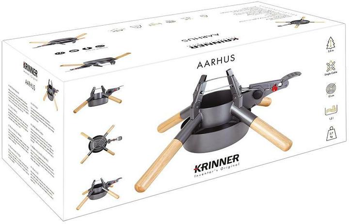Actual product image Krinner Aarhus Design-Christbaumständer
