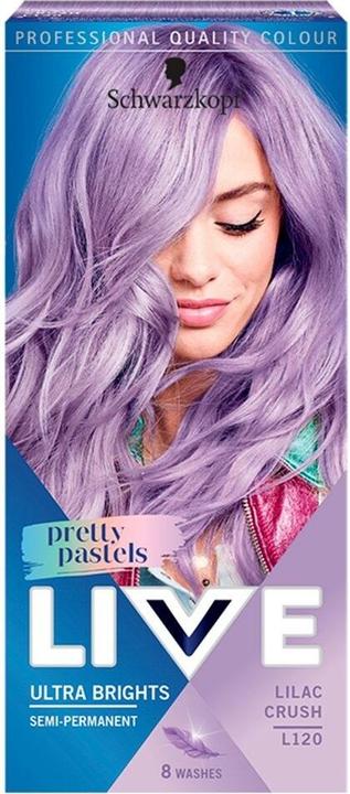 Schwarzkopf Live Ultra Brights Pretty Pastels (L120 Lilac Crush)