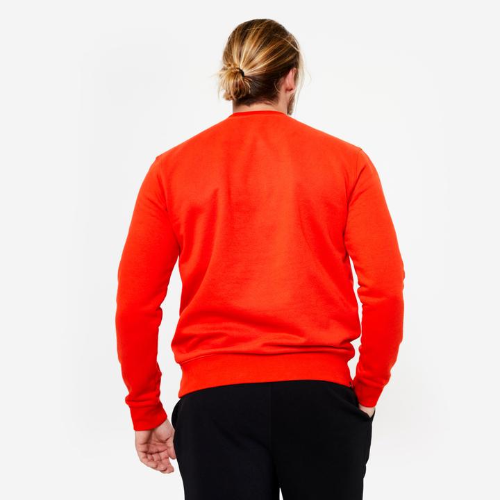Produktbild Domyos Hoodie Herren warm Baumwollgewebe - rot (L)