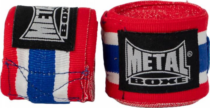 Immagine prodotto MetalBoxe Bande De Boxe 2.50 Rouge/Blanc/Bleu/Blanc/Rouge