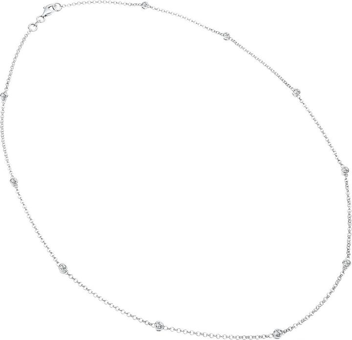 Immagine prodotto Elli Collana Solitario Cristalli di base Argento 925 (Argento 925)