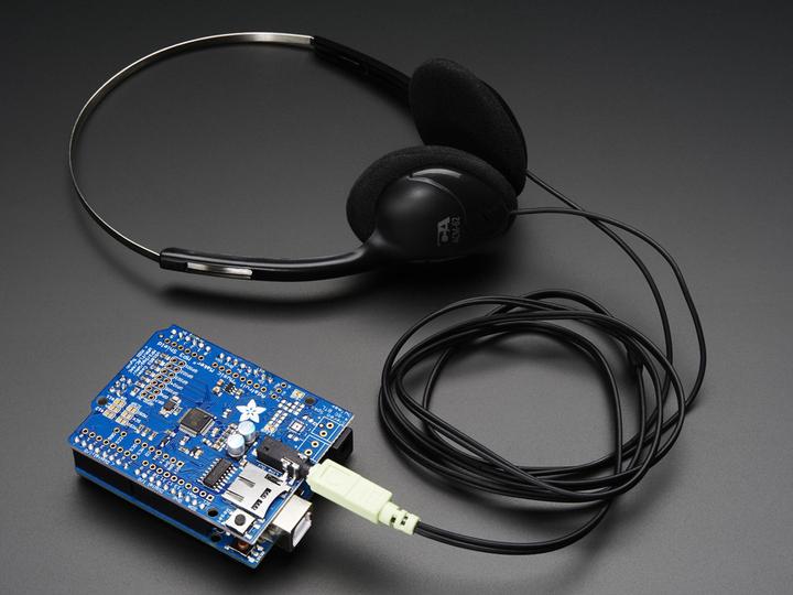 Actual product image Adafruit Music Maker MP3 Shield for Arduino (MP3/Ogg/WAV. (Shield)