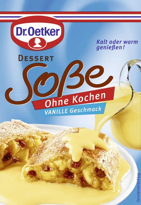 Actual product image Dr. Oetker Dessert sauce vanilla (39 g)