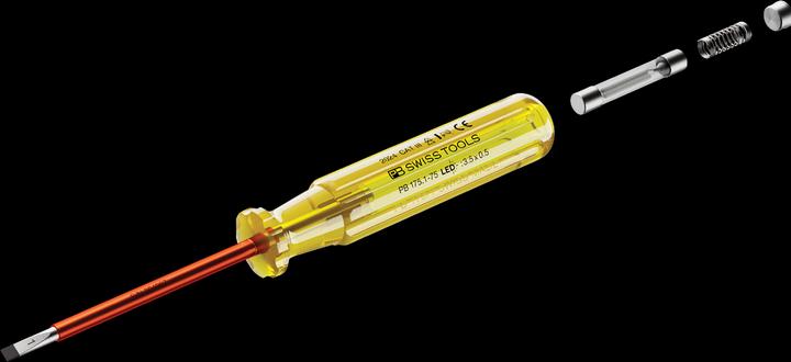 Actual product image PB Swiss Tools Indicateur de tension PB 175 Gr. 1 75 mm DEL (Port)