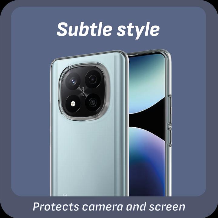 Actual product image Cazy Soft TPU Schutzhülle (Xiaomi Redmi Note 14 Pro+ 5G)
