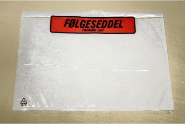 Image du produit Antalis Følgeseddellommer 225x165mm m/tryk Følgeseddel 1000stk/kar - (1000 pcs.)