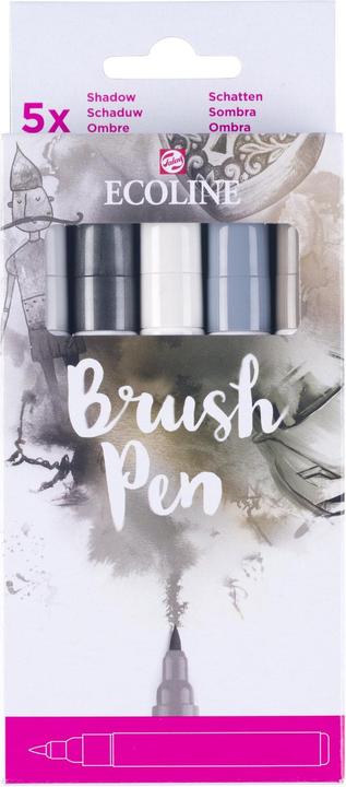 Actual product image Talens Ecoline Brush Pen (Multicoloured, White, 5 x)