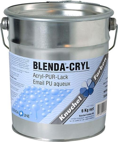Actual product image Knuchel Acrylic varnish Blenda-Cryl (Deep black, 0.38 l)