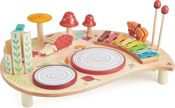 Actual product image Tender Leaf Toys Music table (German, French, Italian, English)