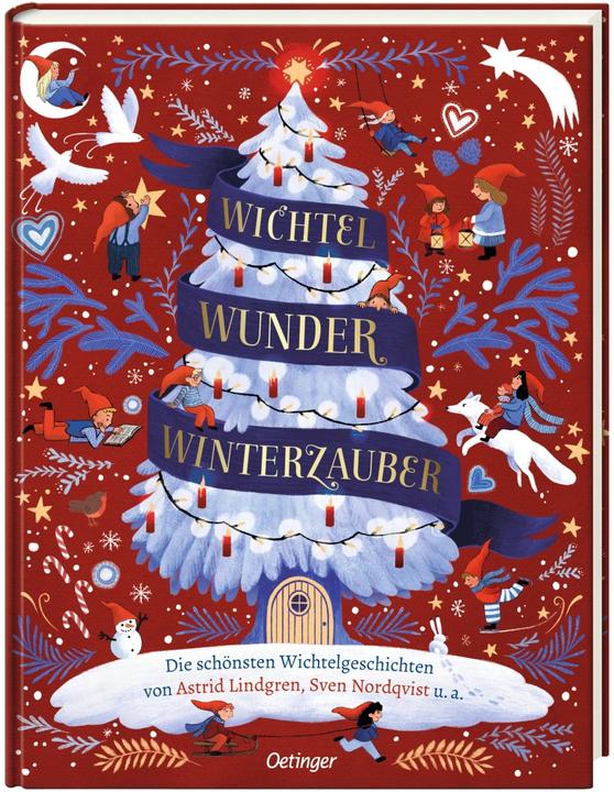 Actual product image Wichtel, Wunder, Winterzauber (German, Astrid Lindgren, Anne-Kristin of Bruges, Kitty Crowther, Maike Dörries, Silke von Hacht, 2023)