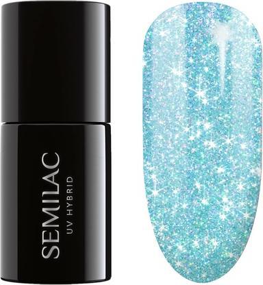 Semilac UV Hybrid Nagellack 240 Icy Waterfall 7ml Seaqueen Kollektion (240 Icy Waterfall, Gel-Effekt Nagellack)