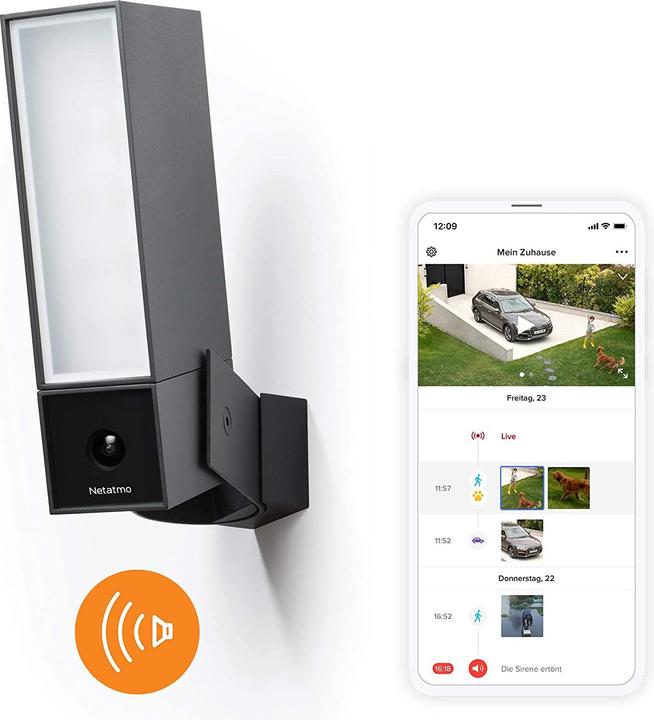 Netatmo Presence mit Alarmsirene (1920 x 1080 Pixels)