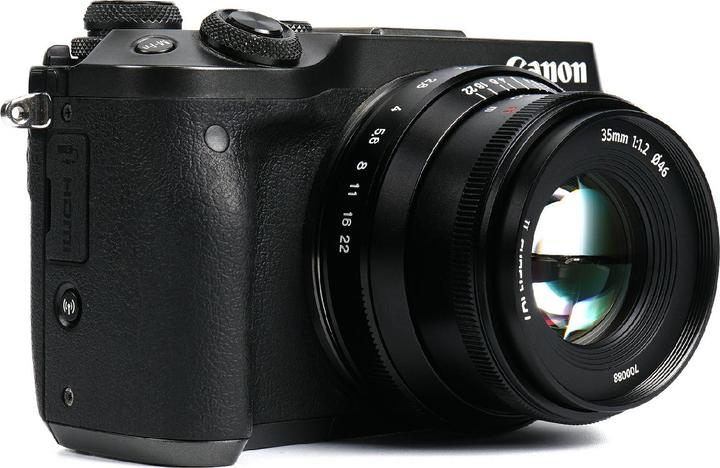 Image du produit 7artisans Longueur focale fixe 35 mm F1.2 Mark II (Canon EF-M, APS-C / DX)