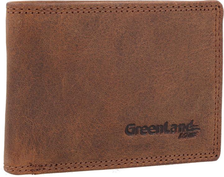 Image du produit Greenland Nature Montenegro Porte-monnaie RFID en cuir 10,5 cm