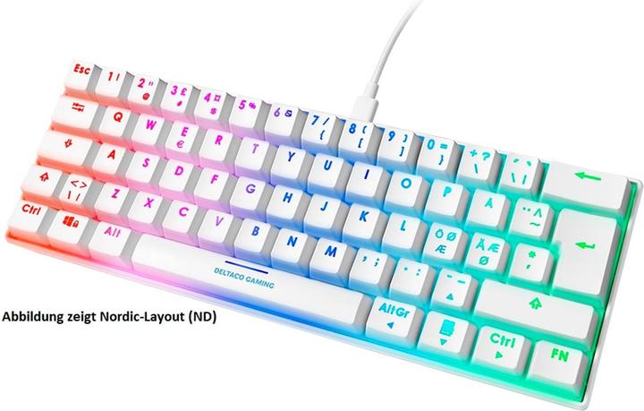 Actual product image Deltaco Gaming GAM-075 (DE, Cable)