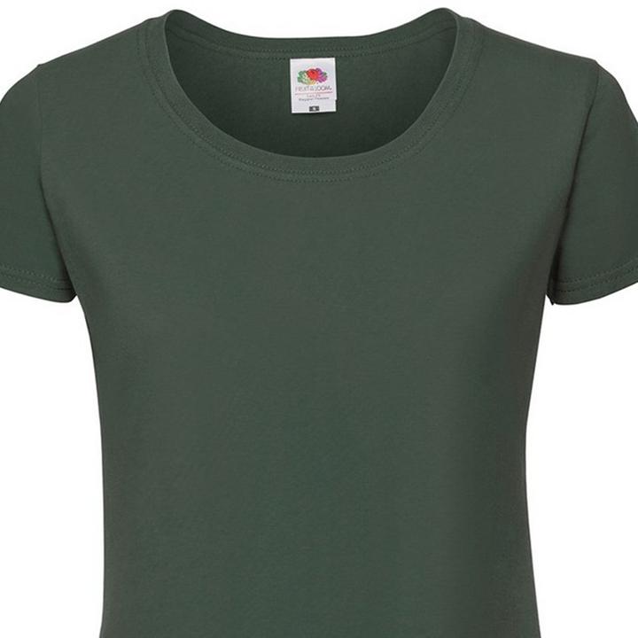 Actual product image Fruit of the Loom Womens/Ladies Iconic 190 T-Shirt (XXL)