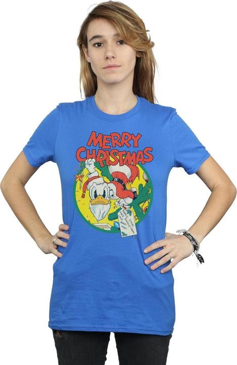 Produktbild Disney Donald Duck Merry Christmas TShirt (XXL)