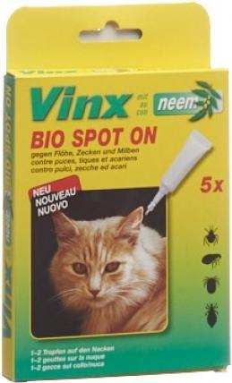 Immagine prodotto Vinx Bio Spot On gatto neem (Gatto, 5 ml)