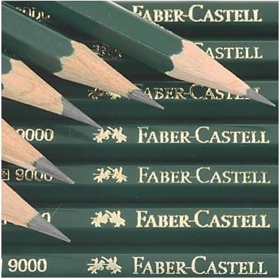 Actual product image Faber-Castell Pencil CASTELL 9000 (2H, 1 x)