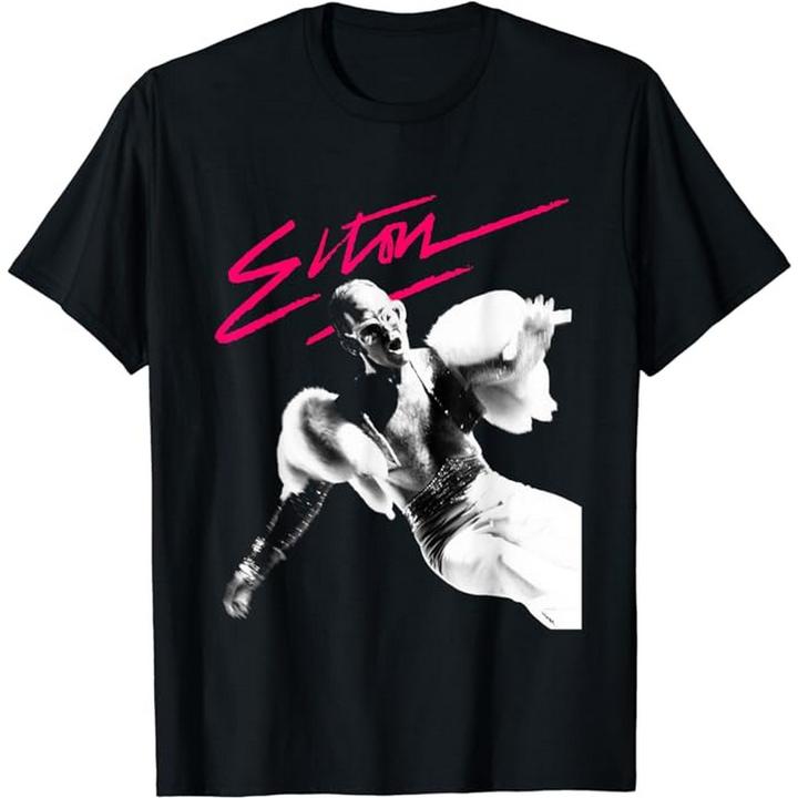 Produktbild Elton John TShirt Rückseitiger Aufdruck (L)