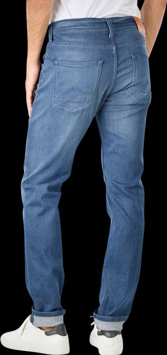 Actual product image Mustang Mid Rise Vegas Jeans Slim Fit Dark Blue Used (W32/L30)