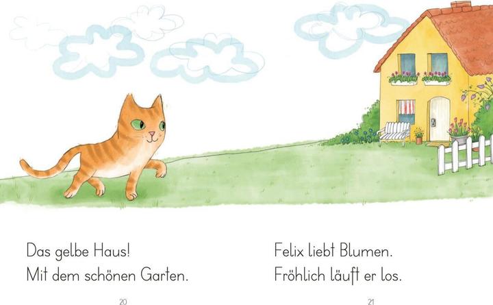 Produktbild LESEZUG/1. Klasse: Kater Felix findet ein Zuhause (Deutsch, Christine Auer, 2019)