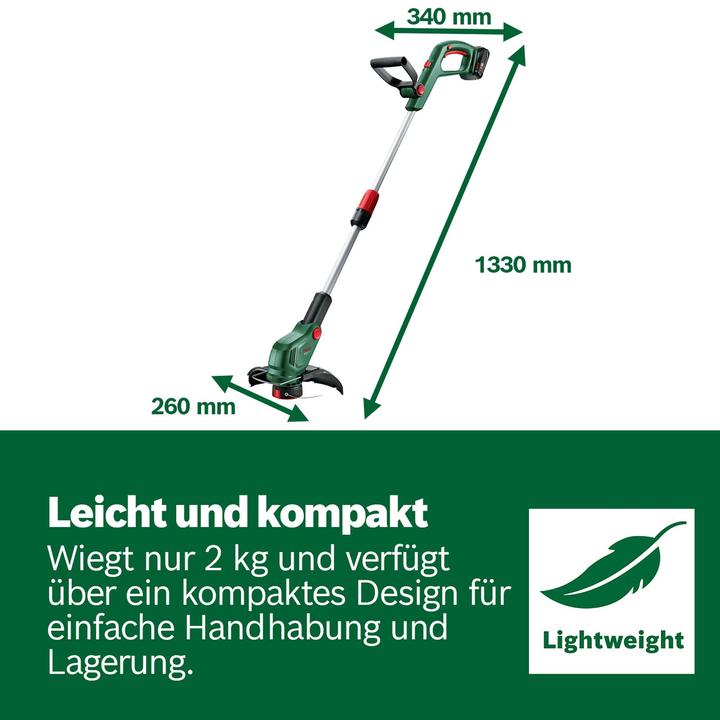 Image du produit Bosch Home & Garden UniversalGrassCut 18V-26-500 Set (Fils coupe-herbe)