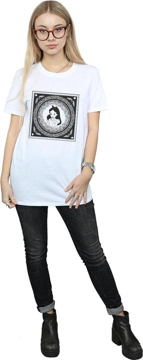 Actual product image Disney Womens/Ladies Alice In Wonderland Box Cotton Boyfriend T-Shirt (S)