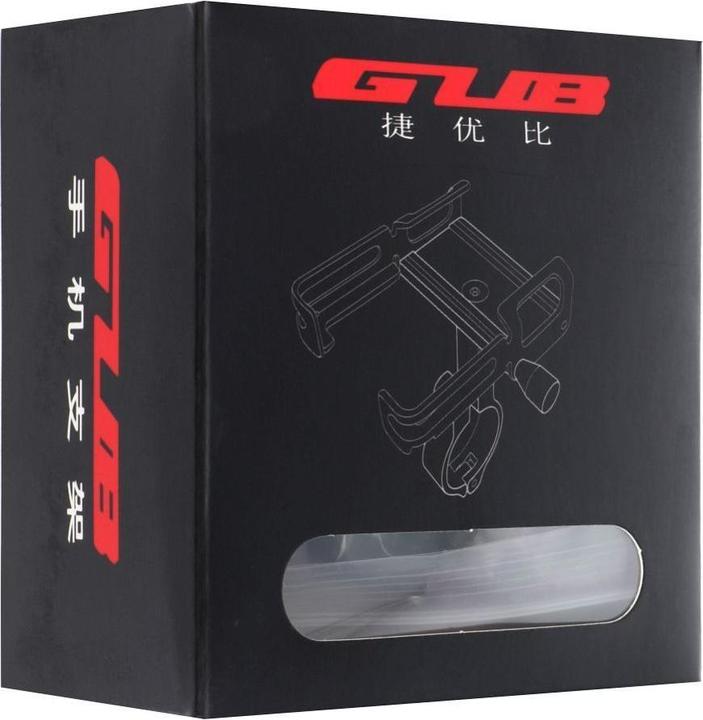 Actual product image OEM Bicycle accessory GUB bike holder for mobile phone P30 Aluminium red