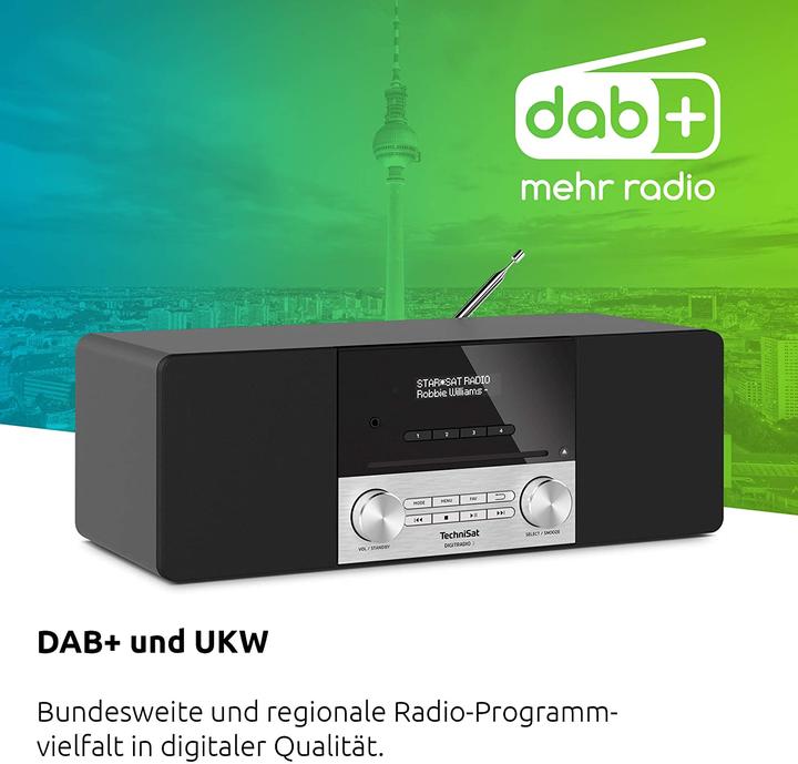 Image du produit TechniSat DigitRadio 3 (DAB+ DAB, FM, Bluetooth)