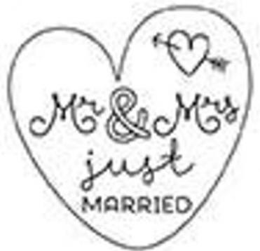 Produktbild Rico Design Stempel Mr. Mrs.