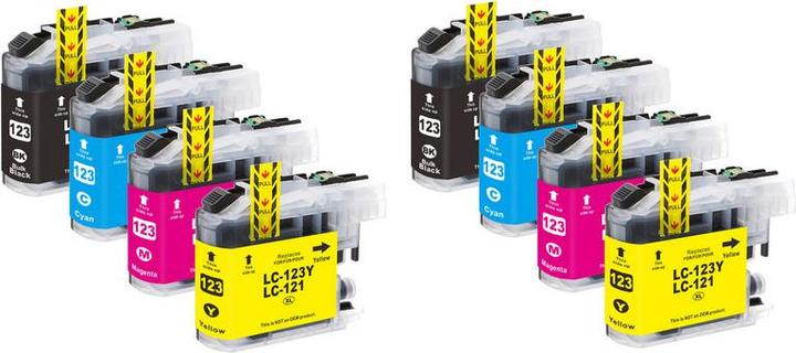 Produktbild Hermex Kompatible Tintenpatrone XL für Brother MFC-J6520DW (M, Y, C, BK)