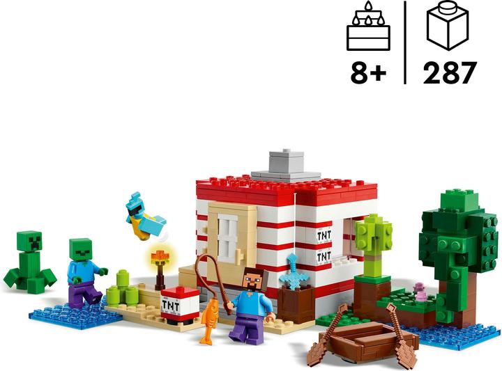 Actual product image LEGO Das TNT-Dschungelhaus (21275, LEGO Minecraft)