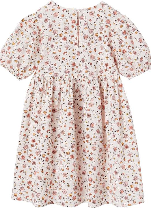 Vertbaudet Mädchen Kleid mit Ballonärmeln