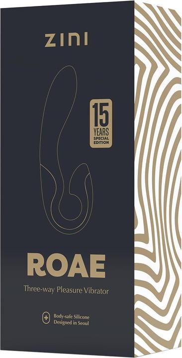 Actual product image Zini Roae SE, Three-Way Pleasure Vibrator