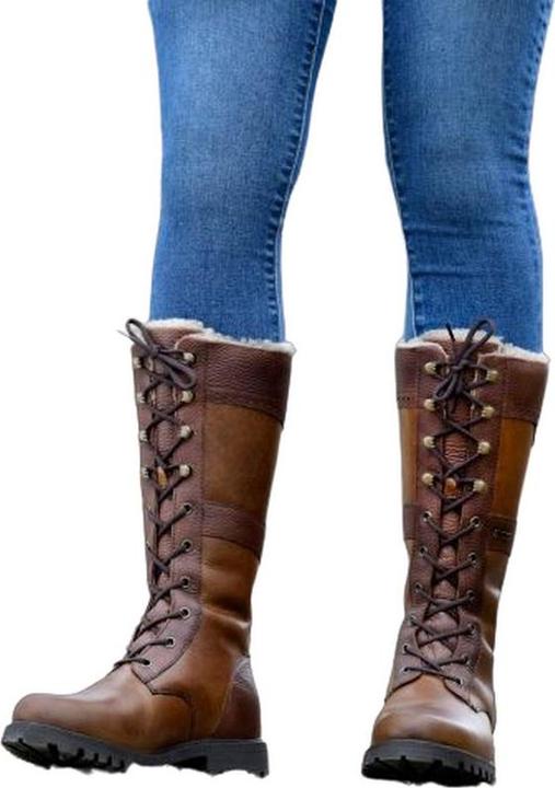 Actual product image Dublin Womens/Ladies Yukon Leather Boots (36)