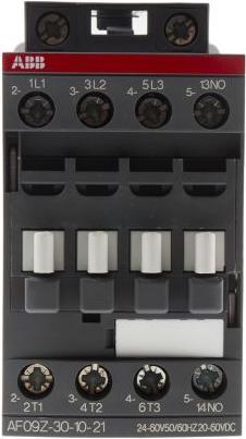 Actual product image ABB 3 Pole Contactor 4kW 24-60AC 20-60DC NO