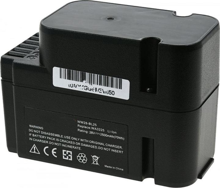 Actual product image AGI Battery compatible with Worx Landroid M800i (28 V)