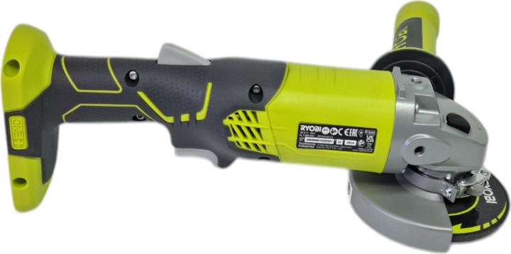 Actual product image Ryobi R18AG-0 Cordless angle grinder 18 V ONE+ 115 mm + 1x battery 4.0 Ah + charger (115 mm)