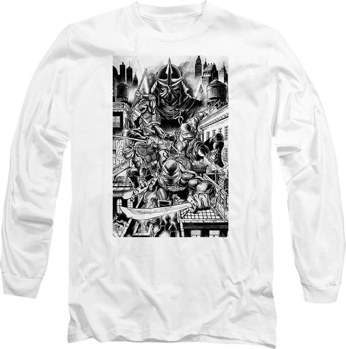 Actual product image Teenage Mutant NT Unisex Adult Take Down Shredder T-Shirt (M)