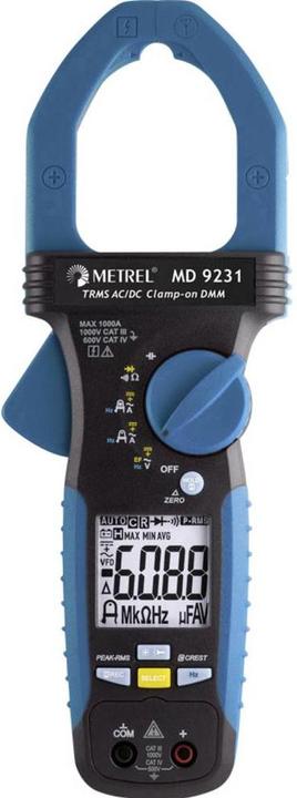 Metrel Stroomtang MD 9231 Gekalibreerd (CAT IV 600V, CAT III 1000V)
