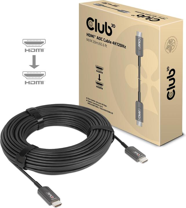 Produktbild Club 3D HDMI (Typ A) — HDMI (Typ A) (20 m, HDMI)