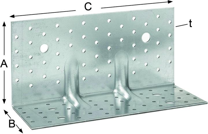 Immagine prodotto Simpson Sst Congiunzioni angolari SIMPSON ABR255 (Connettore angolare, 1 pz.)